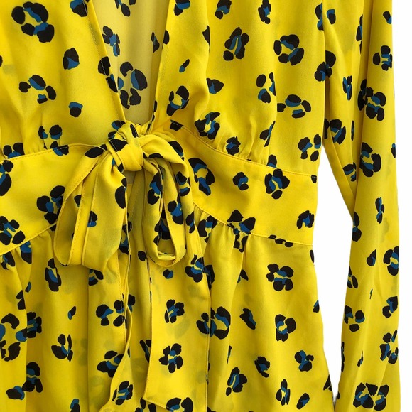 CAbi |  Yellow Animal Print Top - Picture 5 of 9